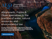 Tablet Screenshot of naturalresourcelaw.net